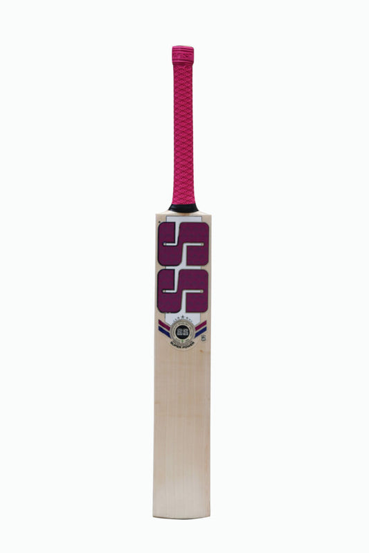 SS Superpower Pink English Willow Cricket Bat - Size 6