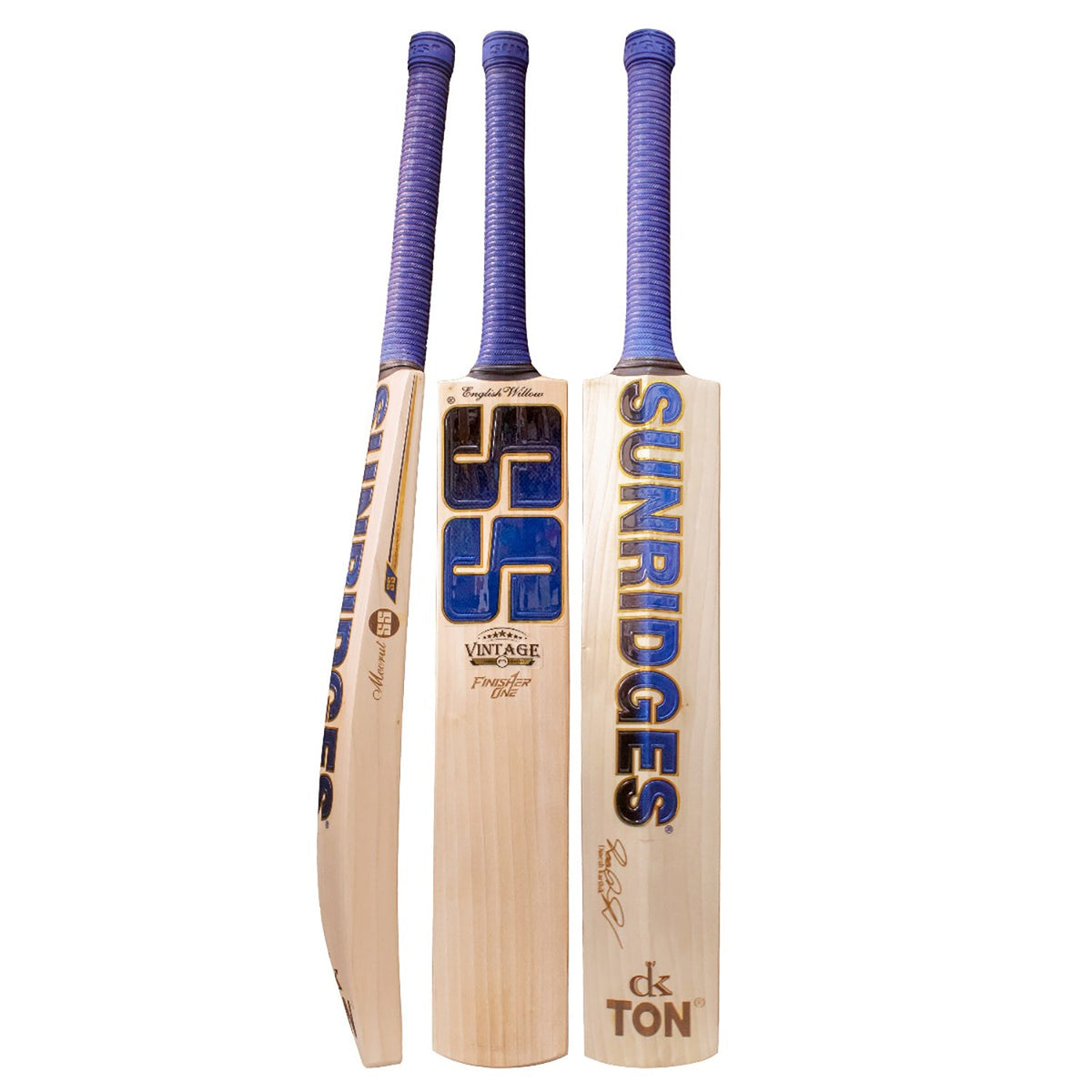 SS Player Edition Platinum Supreme English Willow Cricket Bat - DK Finisher