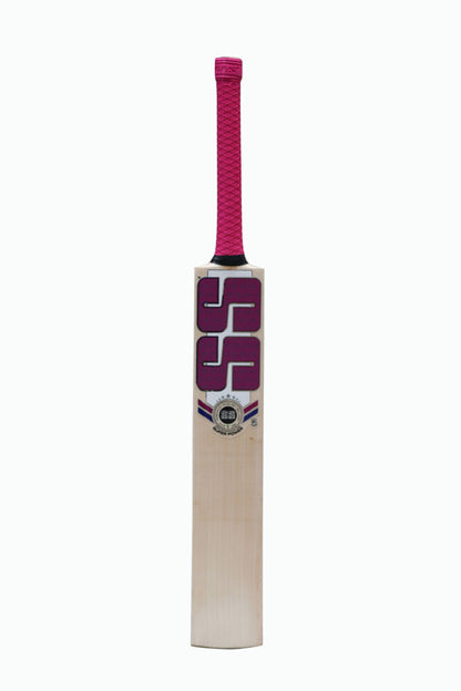 SS Superpower Pink English Willow Cricket Bat - Size 5