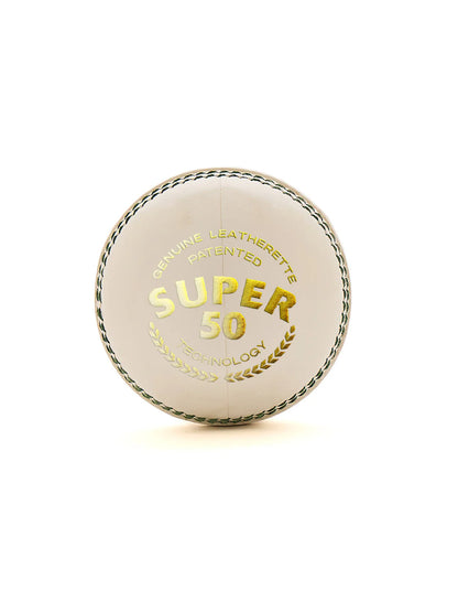 SG Super 50 White Premium Training Cricket Ball