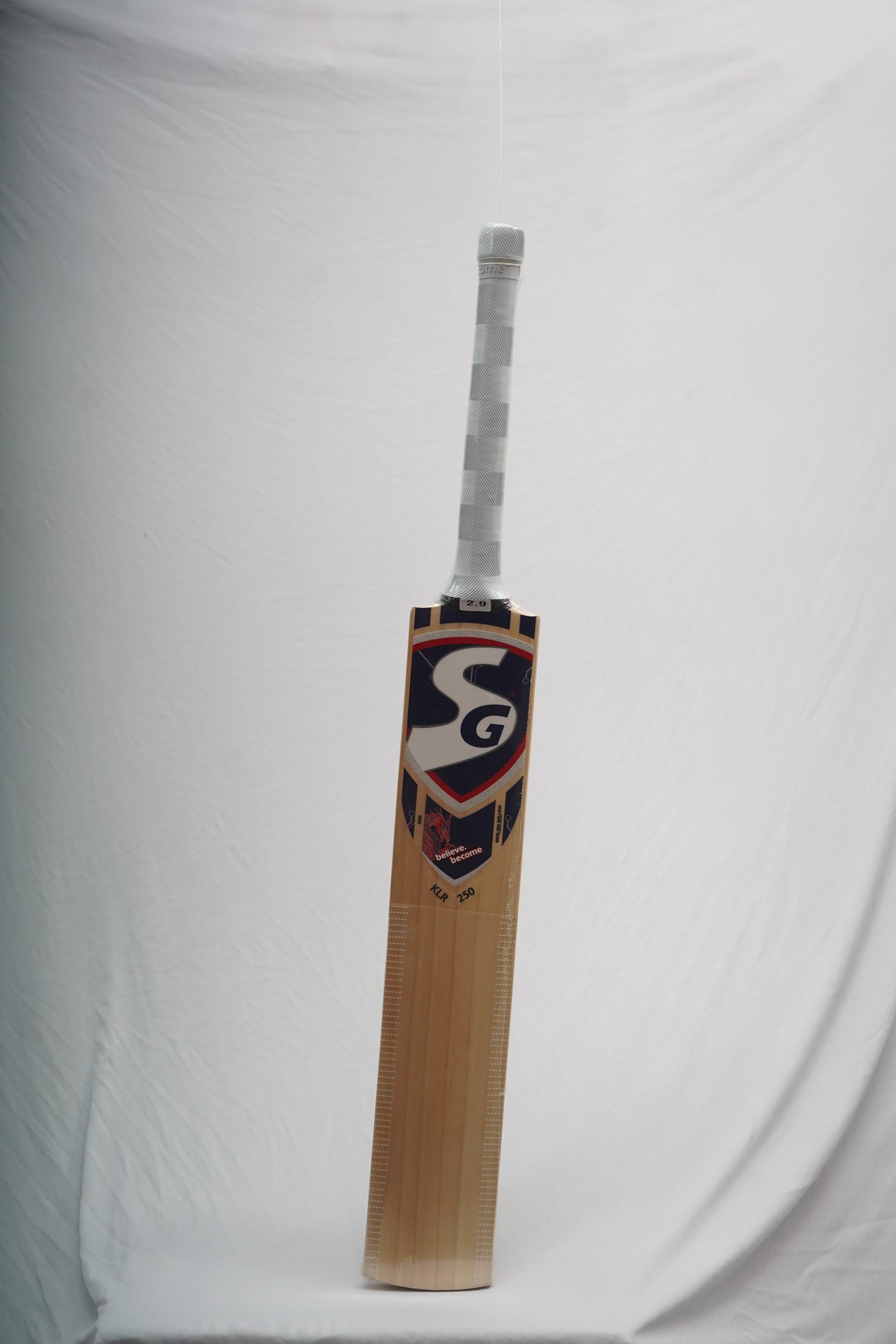 SG KLR 250 English Willow Str8bat Sensor Cricket Bat (Smart Bat)