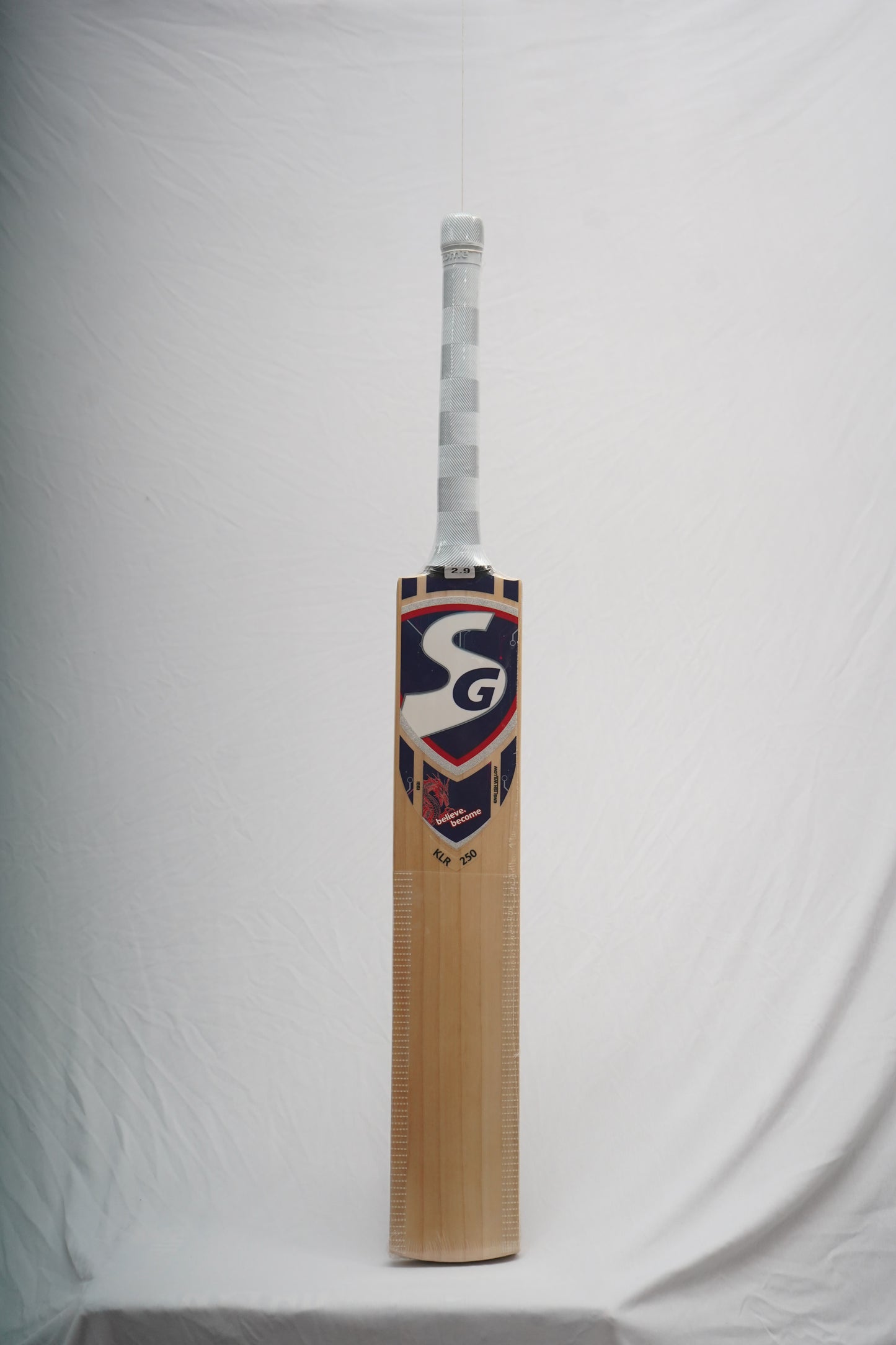 SG KLR 250 English Willow Str8bat Sensor Cricket Bat (Smart Bat)