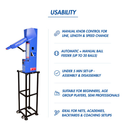 Freebowler FS2 Automated Pro Cricket Bowling Machine