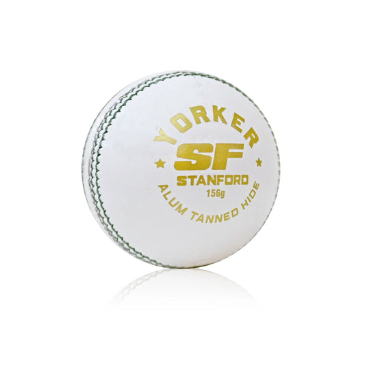 F Yorker White Training Cricket Ball